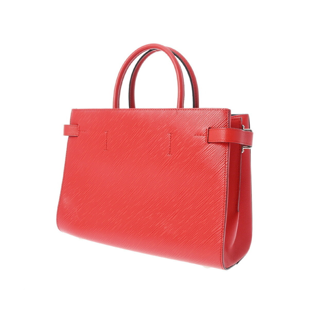 Louis Vuitton Epi Leather Handbag Coquelicot Twist Red Tote